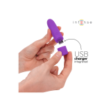 INTENSE - SYMONE USB WIEDERAUFLADBARER VIBRIERENDER BULLET 8 VIBRATIO…