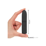 Black & Silver - Geri Usb Rechargeable Vibrating Bullet 8