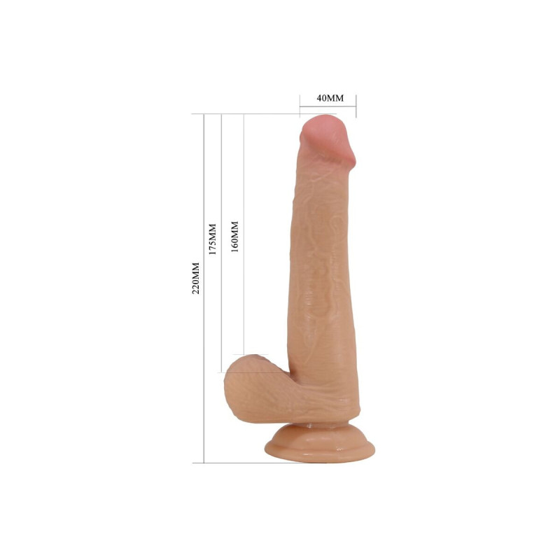 Pretty Love - Tallen Dildo Realístico 22 Cm Natural | Vybes.it