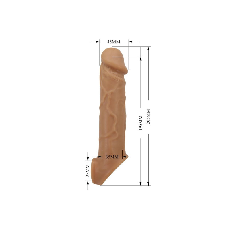 Pretty Love - Funda De Pene De Piel Realística Natural | Vybes.it