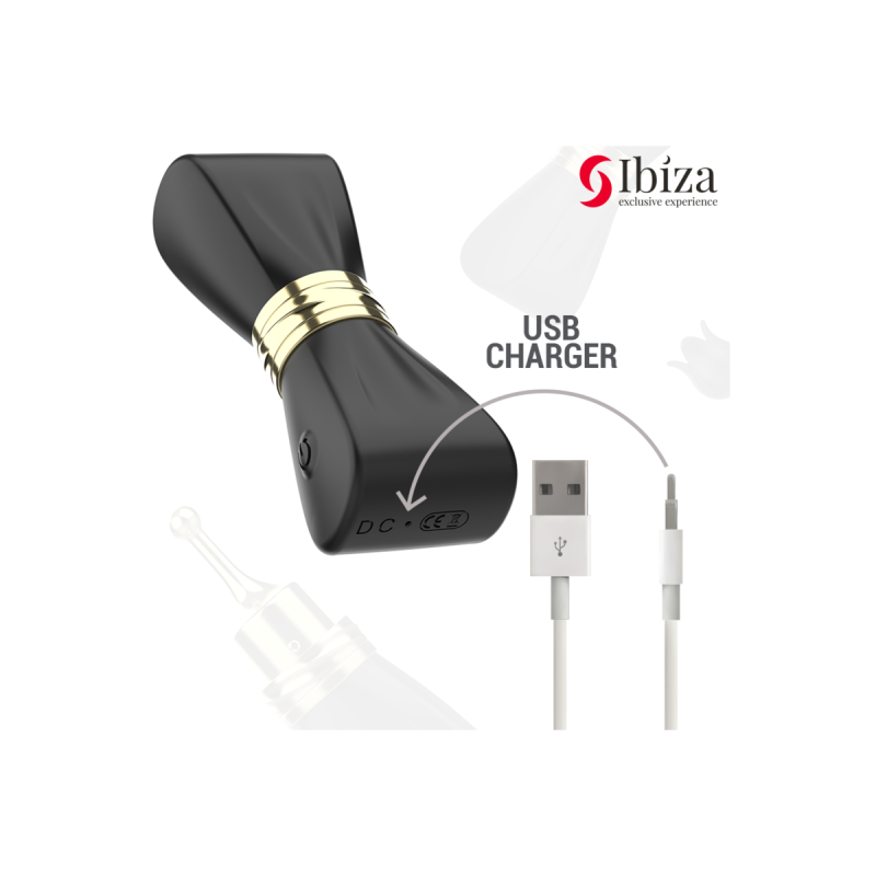 IBIZA - CLIT STIMULATOR 3 HEADS BOW - IBIZA TECHNOLOGY - For Clit