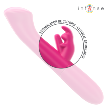 INTENSE - JULIETA RABBIT VIBRATOR 18,6 CM 10 VIBRATIONEN ROSA