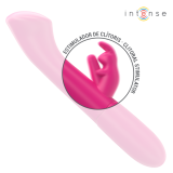INTENSE - JULIETA RABBIT VIBRATOR 18,6 CM 10 VIBRATIONEN ROSA