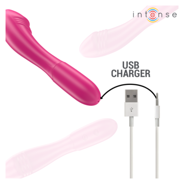 INTENSE - BELINDA VIBRATOR 19 CM FLEXIBEL 10 VIBRATIONEN ROSA