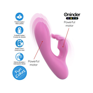 Oninder Cute - Love Bunny Vibrador Punto G Y Clitoris - App Mundial