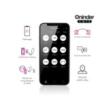 Oninder Cute - Œuf En Silicone Vibrant Et Rotatif À 360°