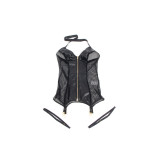 Subblime - 954451 Vestido Sexy De Rejilla Cuero Negro L/Xl |