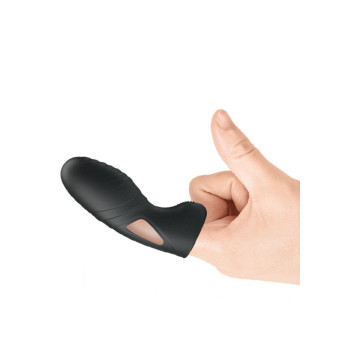Pretty Love - Alan Vibrador De Dedo Silicona Negro | Vybes.it