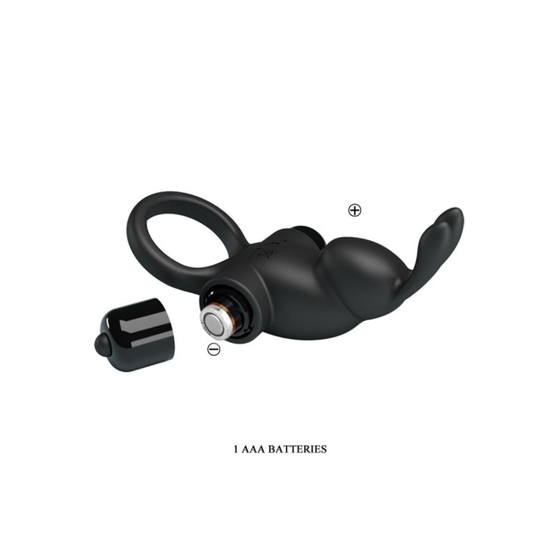 Pretty Love - Anillo Vibrador + Estimulador Rabbit Clítoris 10