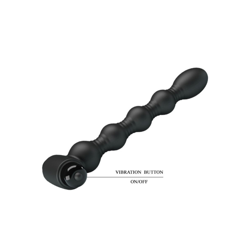 Pretty Love - Lynn Plug Anal Silicona 10 Vibraciones Negro |