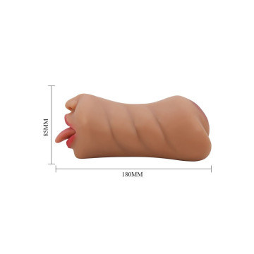 Crazy Bull - Sarah Masturbador Doble Boca & Vagina Natural |