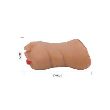 Crazy Bull - Zoey Masturbador Doble Boca & Vagina Natural | Vybes.it