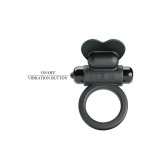 Pretty Love - Debonaire Anillo Vibrador Conejo 10 Vibraciones Negro