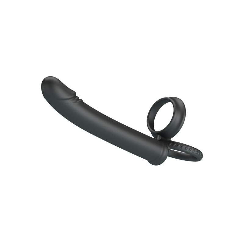 Pretty Love - Moses Anillo Doble Pene Para Donle Penetación Negro |