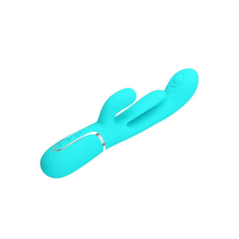 Pretty Love - Shania Triple Vibrador Rabbit Multifunción 3 En 1 |