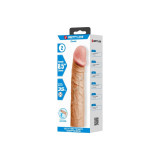 Pretty Love - Derek Funda Pene Con Extensión De 7.6 Cm Natural |