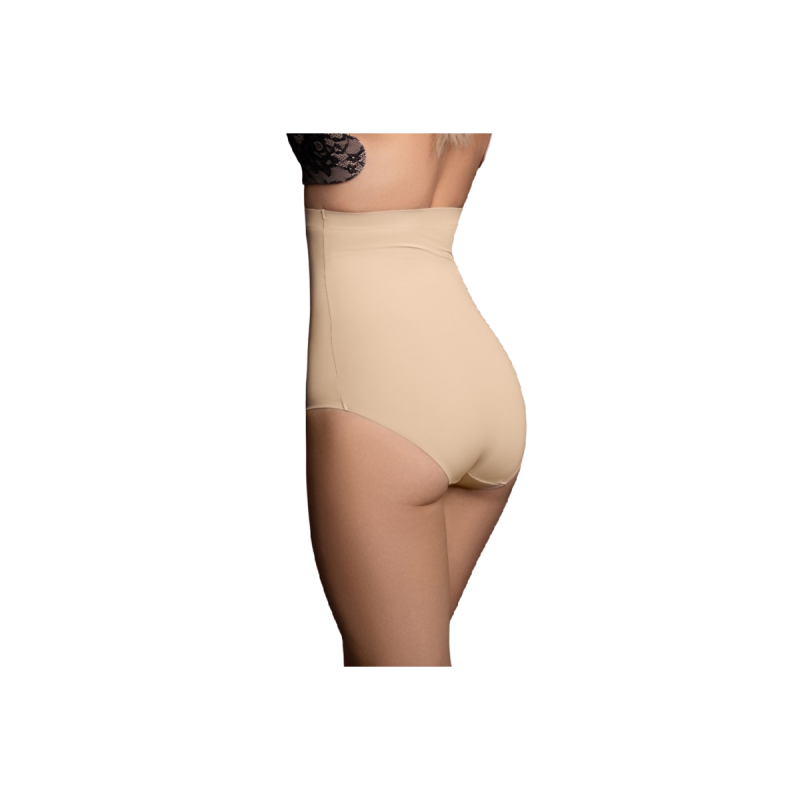 Bye - Bra - Faja Sin Costuras Estilo Panties Beige Talla S |