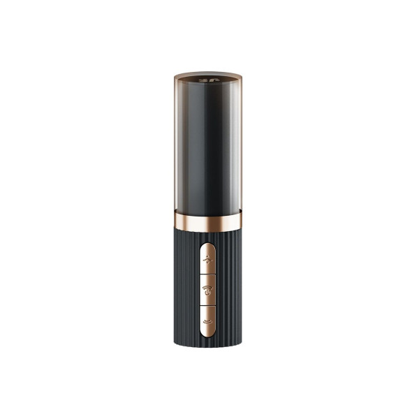 SATISFYER - DEEP KISS ESTIMULADOR CLÍTORIS POR ONDAS GRANATE / NEGRO