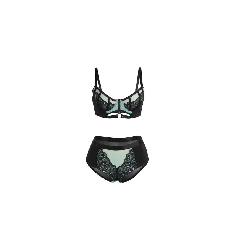 Subblime - 955557 Conjunto Sujetador Con Cremallera De Malla De