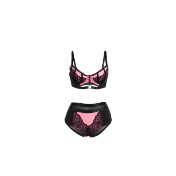 Subblime - 955571 Conjunto Sujetador Con Cremallera De Malla De