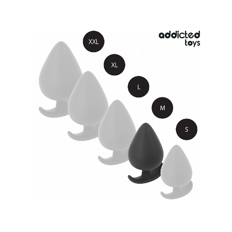 ADDICTED TOYS - TAPPO ANALE TAGLIA M 6,6 CM - Tappi anali