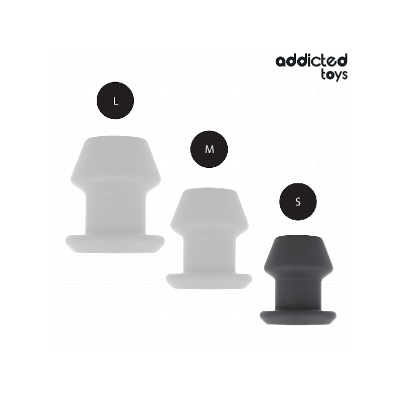 Addicted Toys - Plug Anal Hueco Extrem Silicona Talla S 7,5 Cm |