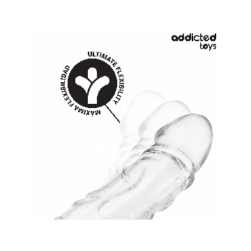 Addicted Toys - Extension De Pénis Transparente 27 Cm | Vybes.it