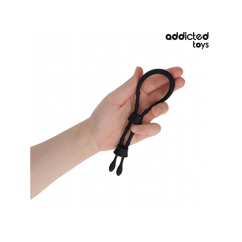 Addicted Toys - Verstellbares Silikonseil Für Den Penis | Vybes.it