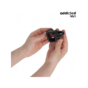 ADDICTED TOYS - PENIS CAGE RING - Cockrings without vibration