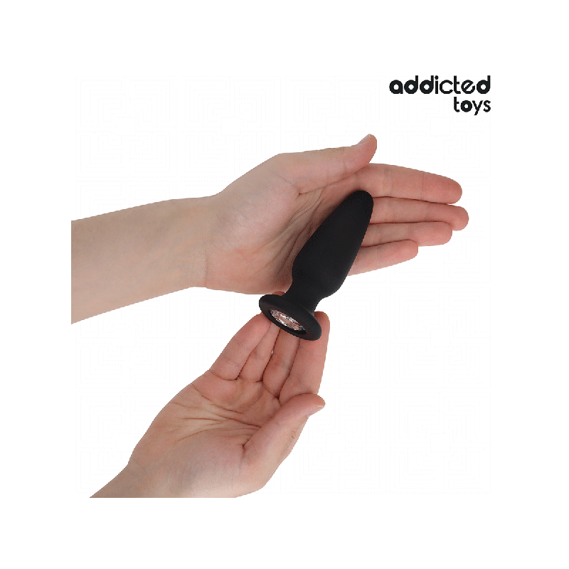 Addicted Toys - Plug Anal Avec Bijou Taille M 10,4 Cm | Vybes.it