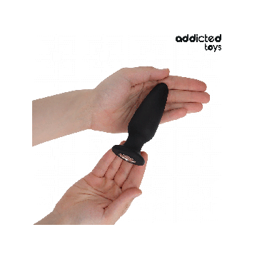 Addicted Toys - Anal Plug With Jewel Silicone Size L 12.6 Cm |