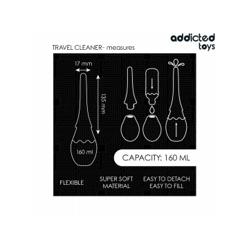 ADDICTED TOYS - REISEREINIGER MODELL 3 - Analdusche | Vybes.it