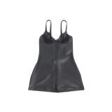 Subblime - 957575 Vestido De Cuero Con Cremallera Negro L/Xl |
