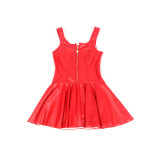 Subblime - 957698 Vestido De Cuero Con Cremallera De Corazón Rojo