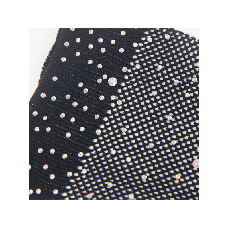 SUBBLIME - 957469SHINE TRANSPARENTE HANDSCHUHE SCHWARZ S/M - SUBBLIME…