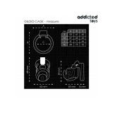 Addicted Toys Locked - Gilden Cage Peniskäfig 8,5 Cm | Vybes.it