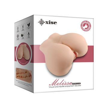 XISE - MELISSA MASTURBADOR VAGINA Y ANO REALÍSTICO MULTIPOSICIÓN