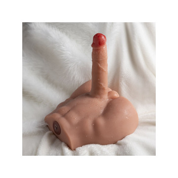 XISE - PEEL DILDO ASS MASTURBADOR DILDO REALÍSTICO POSICIÓN FRONTAL CON THRUSTING 17,5 CM