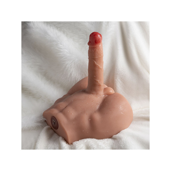 XISE - PEEL DILDO ASS MASTURBADOR DILDO REALÍSTICO POSICIÓN FRONTAL CON THRUSTING 17,5 CM