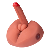XISE - HONEY REALISTISCHER DILDO-MASTURBATOR MIT VIBRATION, 25 CM