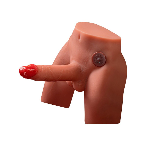 XISE - JASON MASTURBADOR DILDO REALÍSTICO CON THRUSTING Y VIBRACIÓN 17 CM