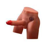XISE - JASON MASTURBADOR DILDO REALÍSTICO CON THRUSTING Y VIBRACIÓN 17 CM