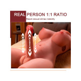 XISE - MIAH LADY BOY TORSO FEMENINO CON DILDO CON VIBRACIÓN Y THRUSTING 55 CM