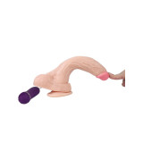 Shequ - Holy Dragon Vibrator Dildo With Remote Control 20.5 Cm |