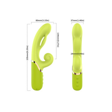 Armony - Vibrador Estimulador Punto A Inflable Verde | Vybes.it