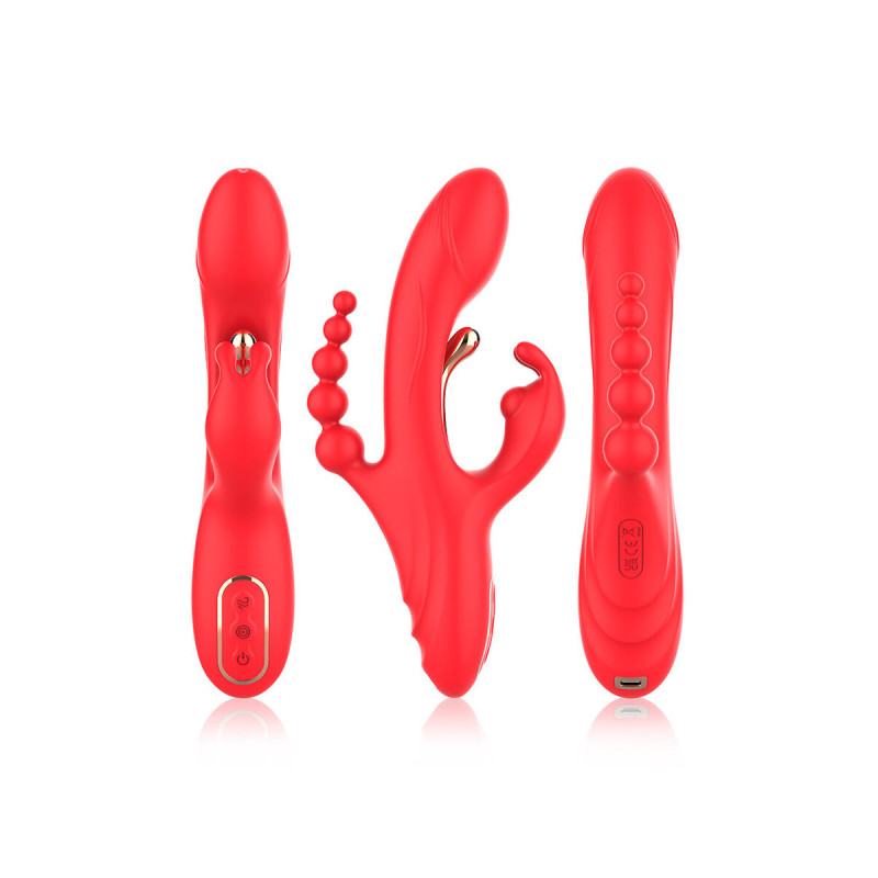 Armony - Vibrador Estimulador Punto G Y Clítoris Rojo | Vybes.it