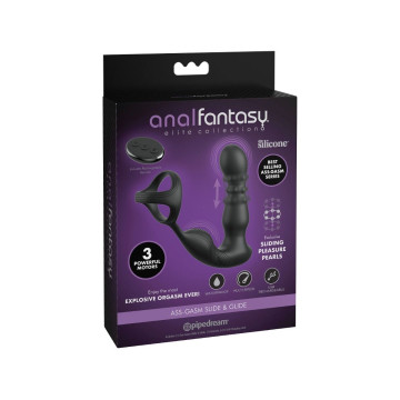 Anal Fantasy Elite Collection - Anneau Anal Vibrant Et Masseur Avec