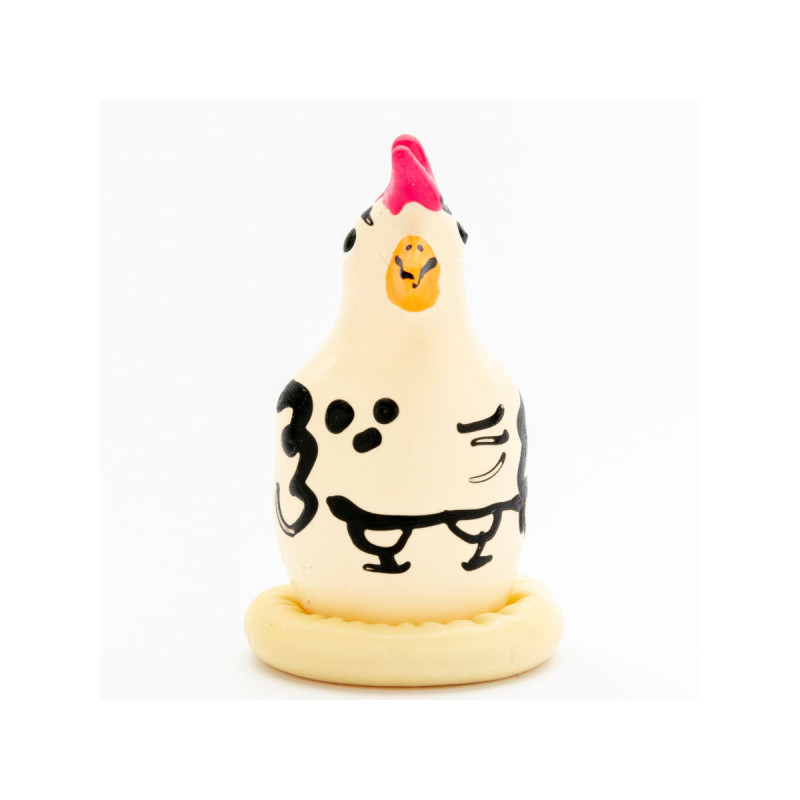 CONDOMERIE - HANDBEMALTE NEUHEITSKONDOME COCKY ROOSTER - Lustige Kond…