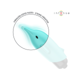 INTENSE - ECHO BALLE VIBRANTE BLEU DAUPHIN 8 X 4,7 CM - INTENSE FUN T…