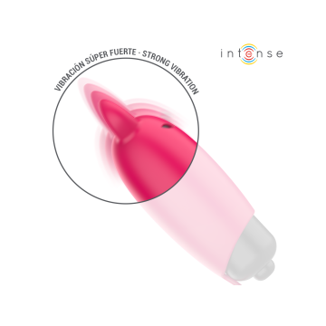 INTENSE - BALLE VIBRANTE ÉCARLATE RED DEMON 9,3 X 2,4 CM - INTENSE FU…